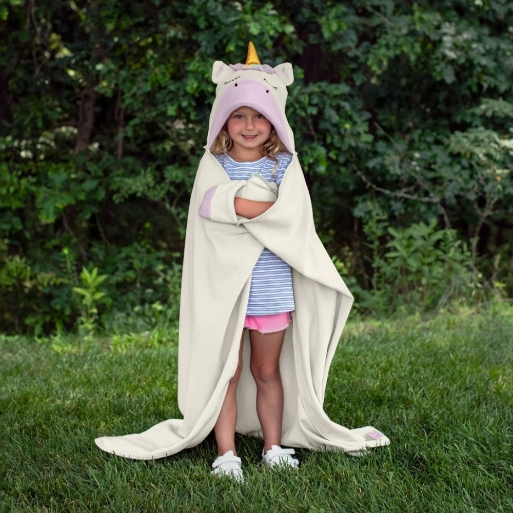 Unicorn Kid's Wearable Fleece Blanket - 50" X 40"